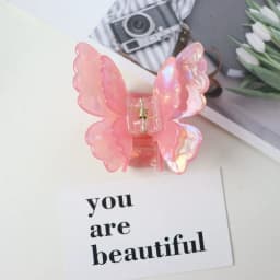 Fashion Fairy Butterfly Hair Claw for women Sweet Hair Clip girls Butterfly hairclaw Shark Hairpin Lady Crab Hair pin Headwear