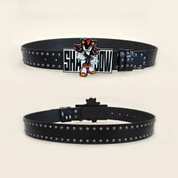 Unisex Cartoon Cat Sonic Jeans Belt Gothic Y2k High-end Luxury Designer Belts For Women Black Rivet Punk Accessory Men Waistband
