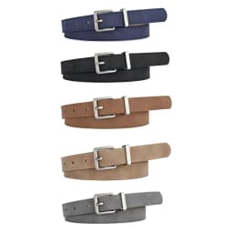 Retro frosted belt for women's summer versatile trend silver needle buckle digital fashion personalized decoration belt