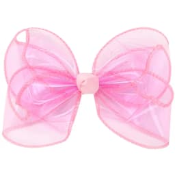 PVC Jelly Bow Hair Clip Waterproof Transparent Hairpin Sweet Summer Beach Swim Hairpins Girl Children Headdress Hair Accessories