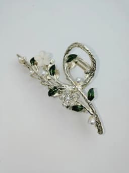 1Pcs Fashion Antique Rose Tassels Hair Claws elegant temperament For Women Girls Party Hair Accessories
