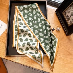 Design Print Skinny Scarf Plaid Horse Hairband Scarves Women Narrow Scarfs Bag Ribbons Luxury Brand Wrist Towel Foulard