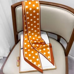 Design Print Skinny Scarf Plaid Horse Hairband Scarves Women Narrow Scarfs Bag Ribbons Luxury Brand Wrist Towel Foulard