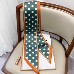 Design Print Skinny Scarf Plaid Horse Hairband Scarves Women Narrow Scarfs Bag Ribbons Luxury Brand Wrist Towel Foulard