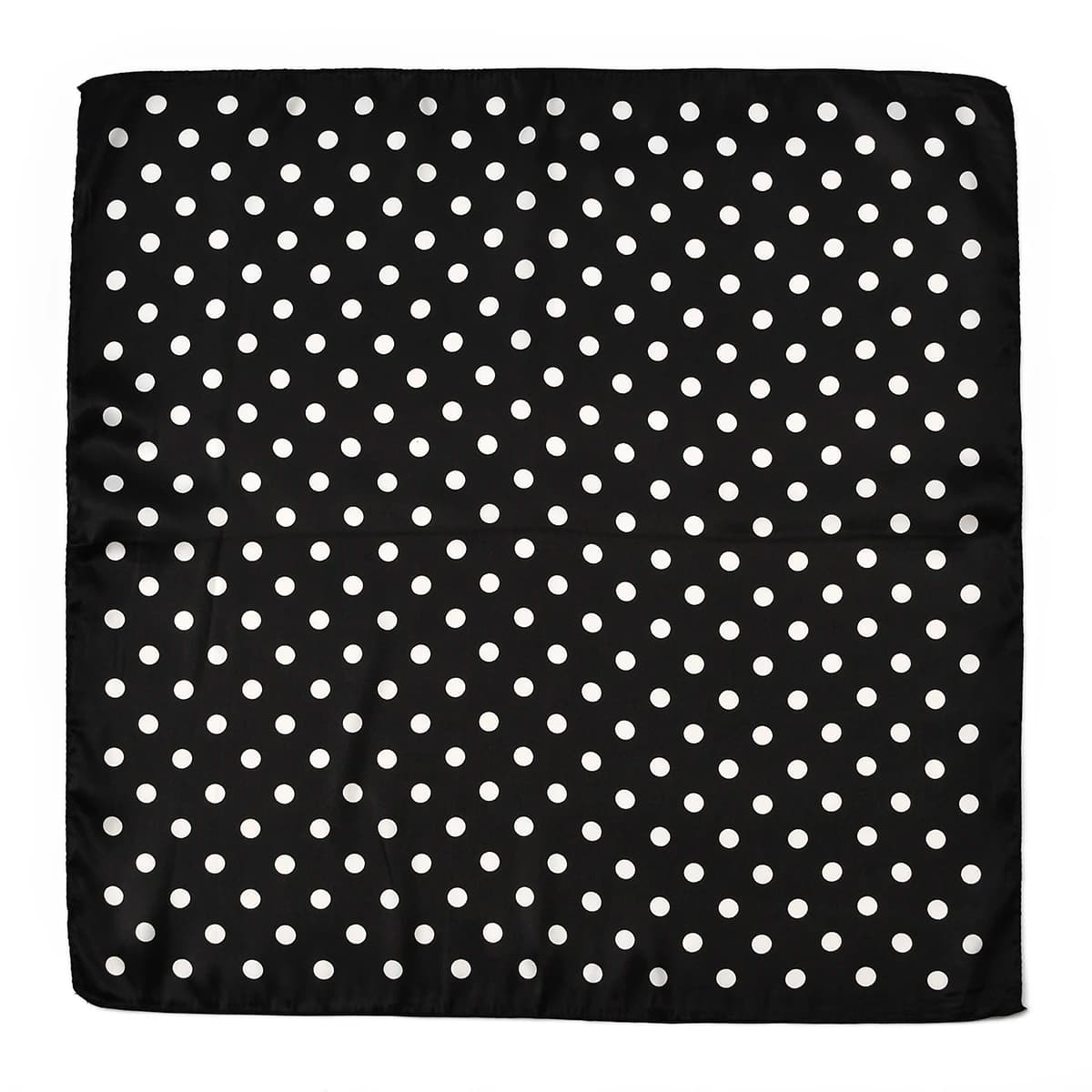 60cm Dot Printed Square Scarf Summer Lightweight Head Cover Shawl With Adjustable Strap For Women Bag Accessories