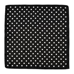 60cm Dot Printed Square Scarf Summer Lightweight Head Cover Shawl With Adjustable Strap For Women Bag Accessories