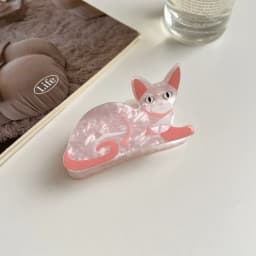 1pc Cat Hairpin Lady Cute Little Hairpin Short Long Hair Hairpin for Daughter Lover Girl School Partner