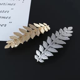 Alloy Leaf Hair Clips, Minimalist Sweet Style Spring Hairpins,Fashionable Hair Accessories for Daily Wear and Casual Gatherings