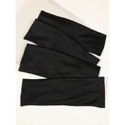 NEW 2026 4Pcs Black Twist Knotted HeadBands Boho Stretchy Hair Band Non Slip for Girl Turban Plain Headwrap Yoga Workout Hair Ac