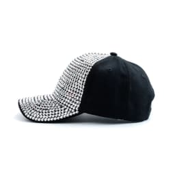 New Fashion Women Diamond Inlay Cap Spring Summer Hip Hop Kpop Dance Baseball Caps Simple Plain Party Street Hat