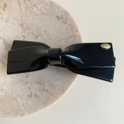 2025 New Premium Acetic Acid Hairpin Women's Back of Head Bow Hair Accessories Semi-Tie Hair Spring Clip Side Clip