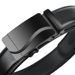 Men Belt Leather Belt Metal Alloy Automatic Buckle Brand Luxury Design Waist Belts for Men Strap Male