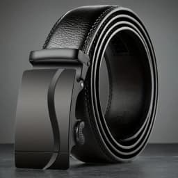 Men Belt Leather Belt Metal Alloy Automatic Buckle Brand Luxury Design Waist Belts for Men Strap Male