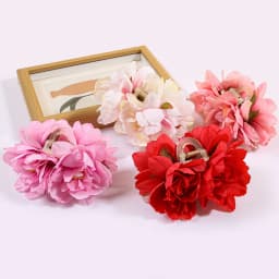 Simulated Flower Hair Claw Clips Wedding Headdress For Bridal Bridesmaid Party Simulated Floral Hair Clips Hair Accessories