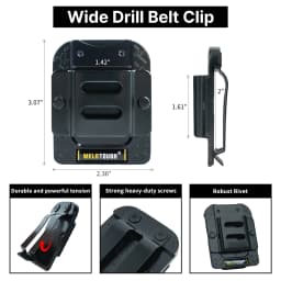 Tape Measure Clip, Tape Measure Belt Clip, Tool Belt Bit Clip, Tool Belt Clip, Belt Tape Measure Clip