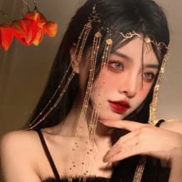 Luxury Jewelry Hair Accessories For Women Waterdrop Flower Tassel Forehead Chain Sexy Red Gemstone Hair Pendant Elegant Hairpin
