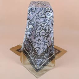 90X90cm Head Scarf Women Luxury Brand Silk Square Scarf Foulard Satin Bandana Soft Neckerchief Hijab Hair Scarves For Ladies