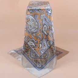 90X90cm Head Scarf Women Luxury Brand Silk Square Scarf Foulard Satin Bandana Soft Neckerchief Hijab Hair Scarves For Ladies