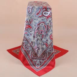 90X90cm Head Scarf Women Luxury Brand Silk Square Scarf Foulard Satin Bandana Soft Neckerchief Hijab Hair Scarves For Ladies