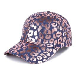 Leopard Print Plain Color Baseball Cap Breathable Sunshade Warm Couple Hat for the Four Seasons