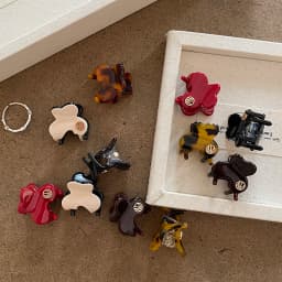 Mini Acetate Hair Claw Clip Cute Exquisite Small Size Hair Clamp Grab Elegant Side Pin Hairpin Hair Clips Women Hair Accessories