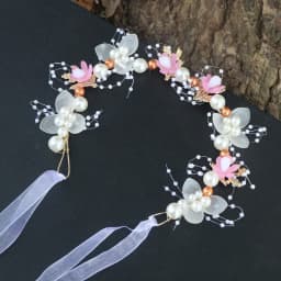 1pc Children Hair accessories Forest style Flower wreath Extremely fairy-like Hairband Hair hoop Princess Flower girl Hairpin fo