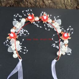 1pc Children Hair accessories Forest style Flower wreath Extremely fairy-like Hairband Hair hoop Princess Flower girl Hairpin fo