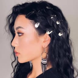 Stainless Steel HairClips for Women Silver Fashion Korean Style Hairpins Durable and Stylish Hair Accessories for Hair Styling