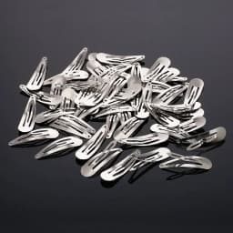 Stainless Steel HairClips for Women Silver Fashion Korean Style Hairpins Durable and Stylish Hair Accessories for Hair Styling