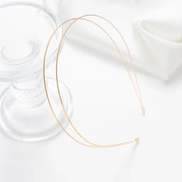 New Thin Headbands for Women Multilayer Alloy Hair Hoop Double Root Metal Hair Bands Hair Accessories Smooth Head Hoop Wholesale