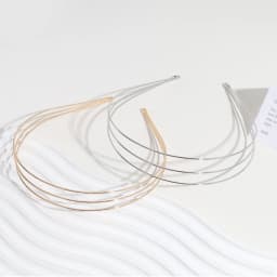 New Thin Headbands for Women Multilayer Alloy Hair Hoop Double Root Metal Hair Bands Hair Accessories Smooth Head Hoop Wholesale