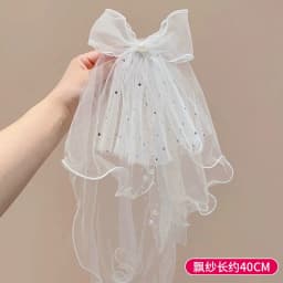 Children's Crown Bow Headcloth, Girl's Super Fairy Luminous Hair Clip, Little Girl Princess Hair Clip, Baby Birthday Headpiece