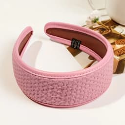 New 2025 Retro PU Leather Hairbands Wide Turbans Non-slip Hoop Headband Elegant Hair Accessories Women Girls Fashion Items Gifts