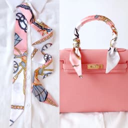 Woman Skinny Silk Scarf 90cm*4cm Long Hair Strip Silk Ribbon Small Neck Scarves Bag Handle Ribbon Scarf Kerchief Ladies Tie