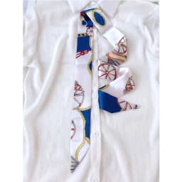 Woman Skinny Silk Scarf 90cm*4cm Long Hair Strip Silk Ribbon Small Neck Scarves Bag Handle Ribbon Scarf Kerchief Ladies Tie