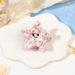 Small Delicate Cute Childs Acetate Hair Clips Cartoon Whale Seahorse Crab Starfish Hairpins Side Bangs Girls Hair Accessories