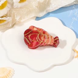Small Delicate Cute Childs Acetate Hair Clips Cartoon Whale Seahorse Crab Starfish Hairpins Side Bangs Girls Hair Accessories