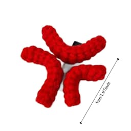 Duckbill Clip Angry Emotion Hair Clip Korean Style Back Clip Funny Crochet Barrettes Hair Accessories Cartoon Side Clip Girl