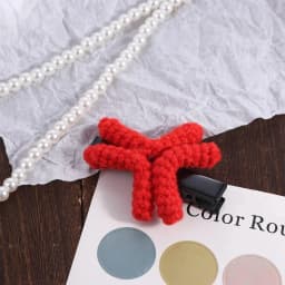 Duckbill Clip Angry Emotion Hair Clip Korean Style Back Clip Funny Crochet Barrettes Hair Accessories Cartoon Side Clip Girl