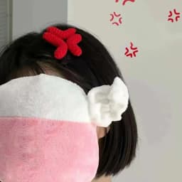Duckbill Clip Angry Emotion Hair Clip Korean Style Back Clip Funny Crochet Barrettes Hair Accessories Cartoon Side Clip Girl