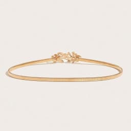 Fashion Waist Gold Chain Belt Female Pearl Elastic Silver Metal Belts for Women Designer Y2K Western Elastic Waistband Luxury