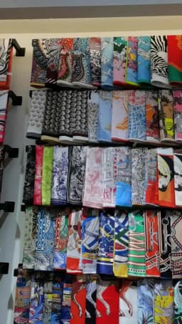 Silk Scarf Women Horse Printed Square Scarves Head Echarpes Silk Foulards Femme Wraps Beach Shawls Bandana Lady Hijabs 90CM