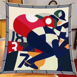 Silk Scarf Women Horse Printed Square Scarves Head Echarpes Silk Foulards Femme Wraps Beach Shawls Bandana Lady Hijabs 90CM