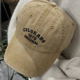 Retro Colorado Letter Embroidery Baseball Caps Spring Summer Cotton Adjustable Casual Hat Hip Hop Streetwear Sun Hats For Baby
