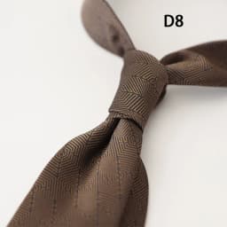 2025 Summer Men's Korean Formal Business 8CM Neckties Simple Solid Brown Red Neck Ties Handmade Polyester Necktie Suit Cravat