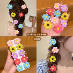10 Sunflower Hair Clips Sweet and Stylish Flower Hair Clips Suitable for Daily Use Hair Accessories