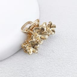 12 Styles Fashion Mini 4cm Metal Hair Claw For Women Gold Color Cross Crab Hair Clip Korean Elegant Geometric Hairpin Girl Hair