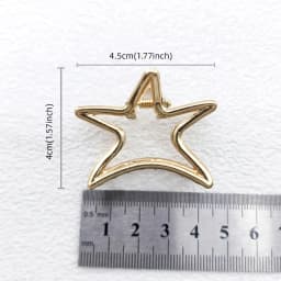 12 Styles Fashion Mini 4cm Metal Hair Claw For Women Gold Color Cross Crab Hair Clip Korean Elegant Geometric Hairpin Girl Hair