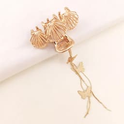 12 Styles Fashion Mini 4cm Metal Hair Claw For Women Gold Color Cross Crab Hair Clip Korean Elegant Geometric Hairpin Girl Hair