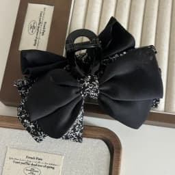 1pc Korean Style Temperament, Cashew Nuts, Broken Flowers, Bow, Grab Clip, Hair Clip, Shark Clip, Western Style Hair Clip